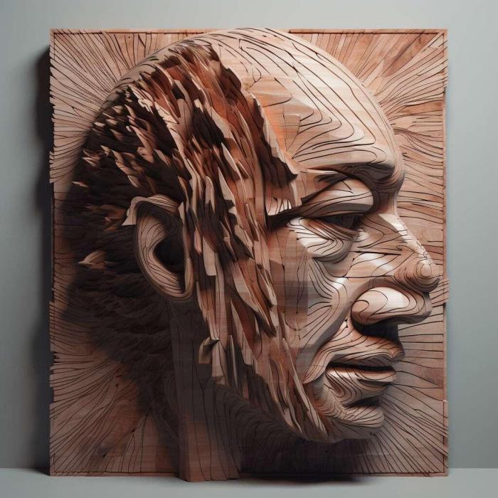 نموذج ثلاثي الأبعاد لآلة CNC 3D Art 